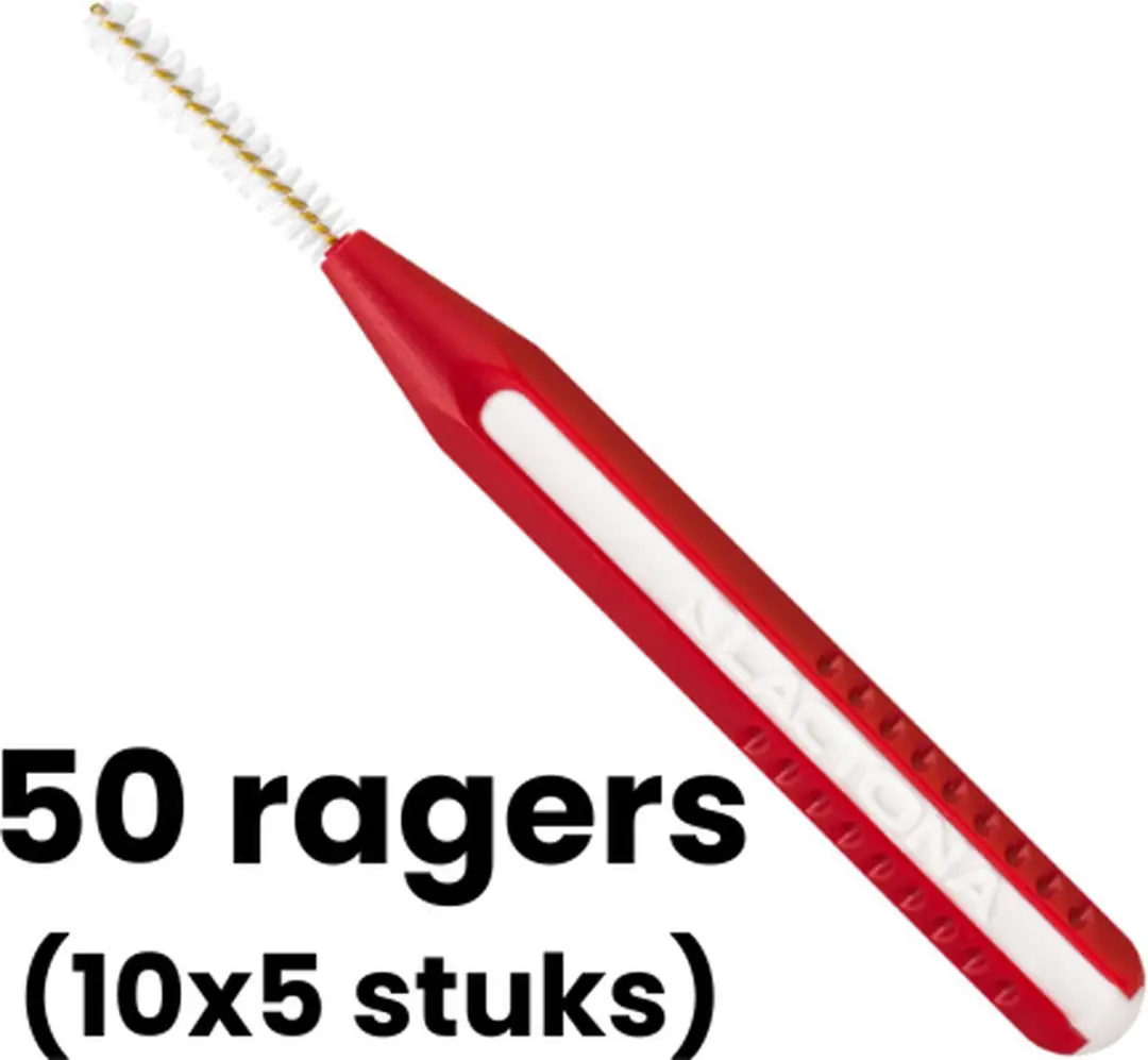 Lactona Easygrip Ragers Recht-X-Small 3mm Rood