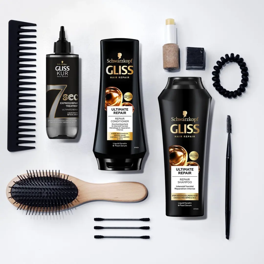 Gliss Kur Ultimate Repair Shampoo - 6x250ml