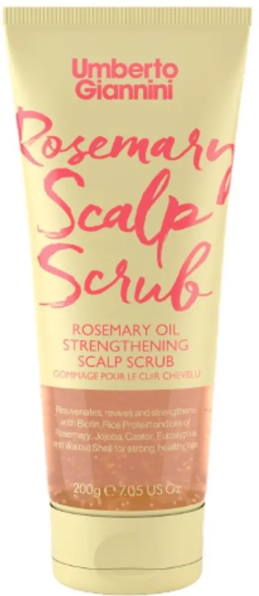 Umberto Giannini Strong Curls Rosemary Oil Scrub 200ml