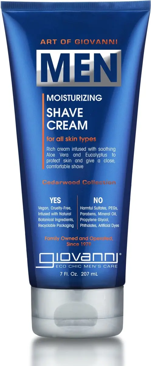 Giovanni Cosmetics Heren Scheercrème 207ml
