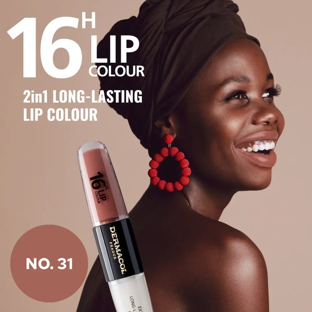 Dermacol 16-Uur Lipgloss Rood - 8ml