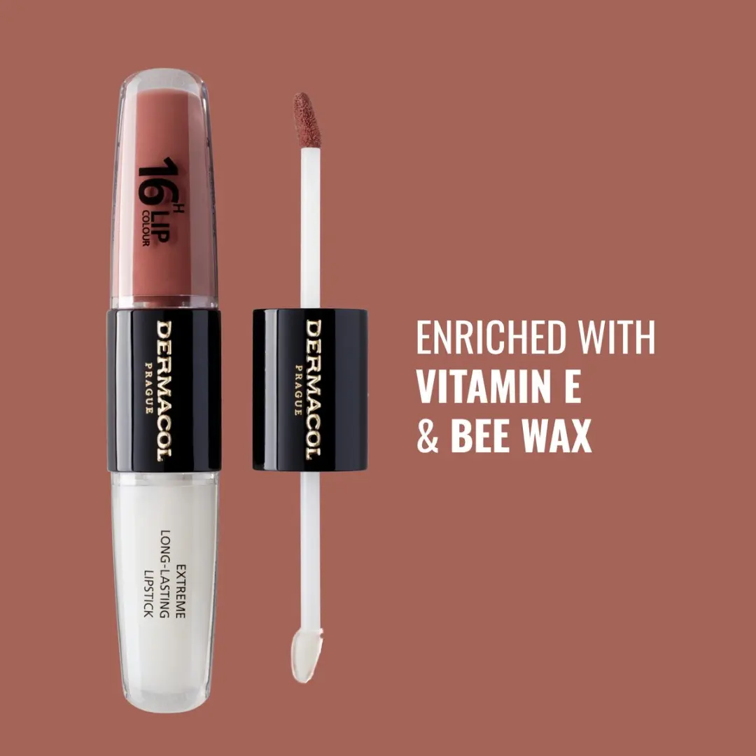 Dermacol 16-Uur Lipgloss Rood - 8ml