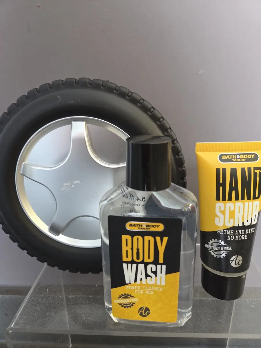 Accentra Geschenkset Douchegel & Scrub 220ml - 2 Stuks