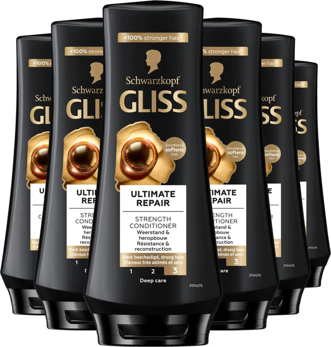 Gliss Ultimate Repair Conditioner 6x200ml