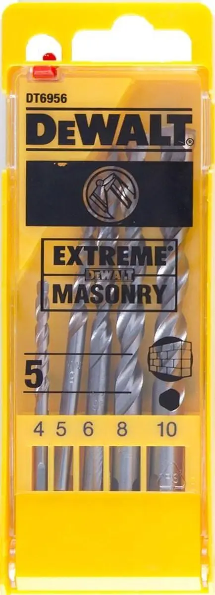 DeWalt DT6956 Betonborenset - 5-delig