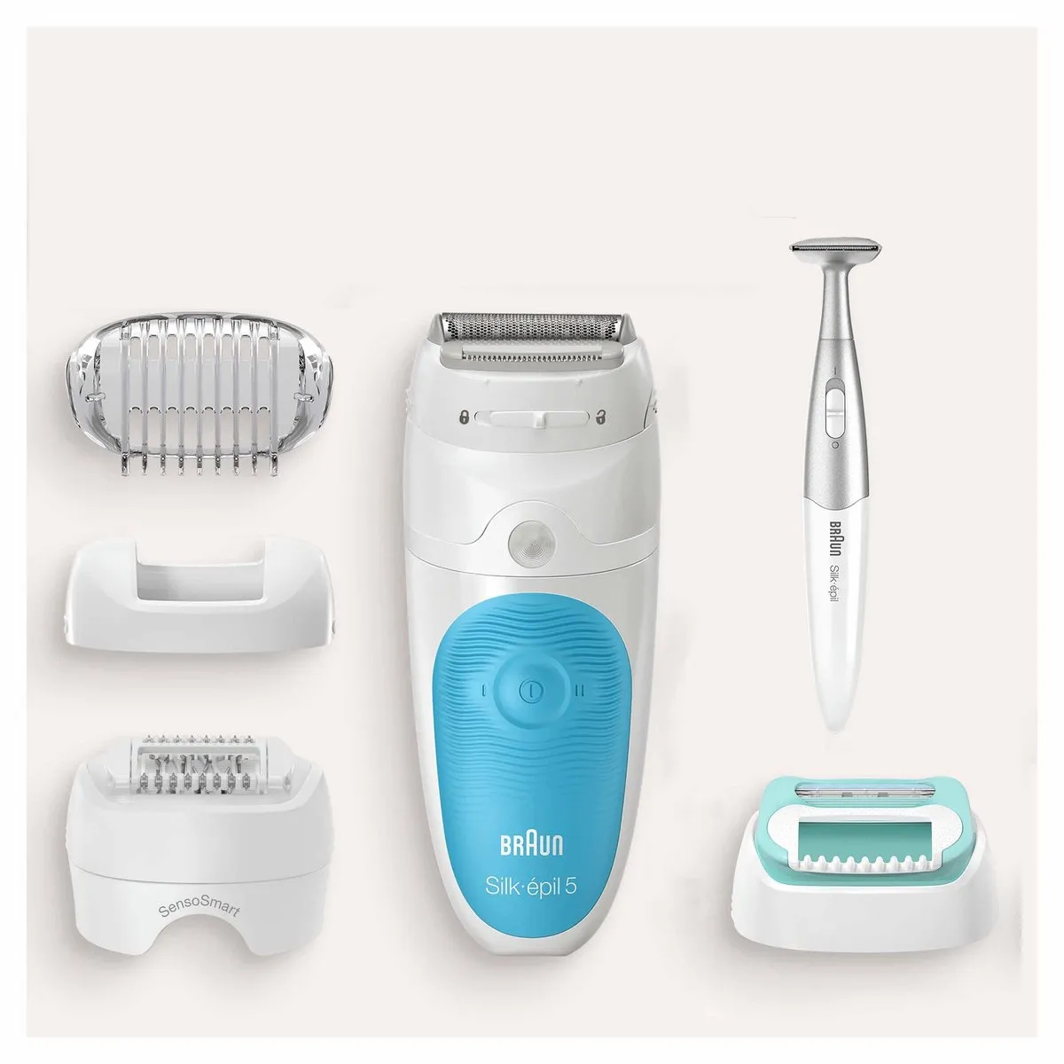 Braun Silk-épil 5 5-810 Epilator - 3 Opzetstukken