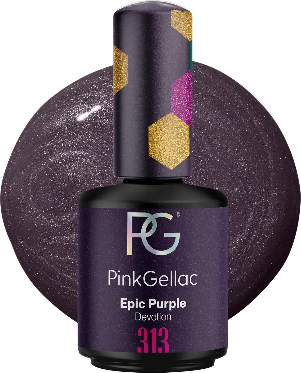 Pink Gellac Epic Purple 313 Gellak 15ml