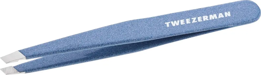 Tweezerman Studio Line Slant Pincet Licht Blauw