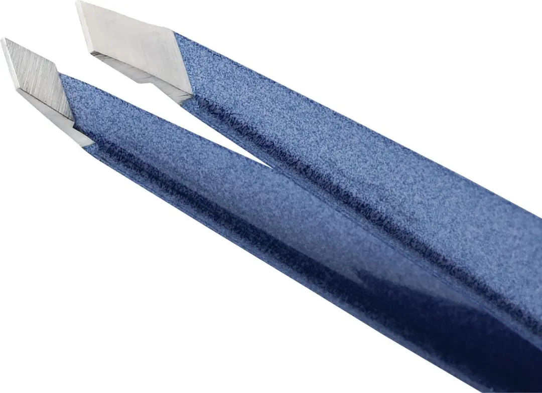 Tweezerman Studio Line Slant Pincet Licht Blauw
