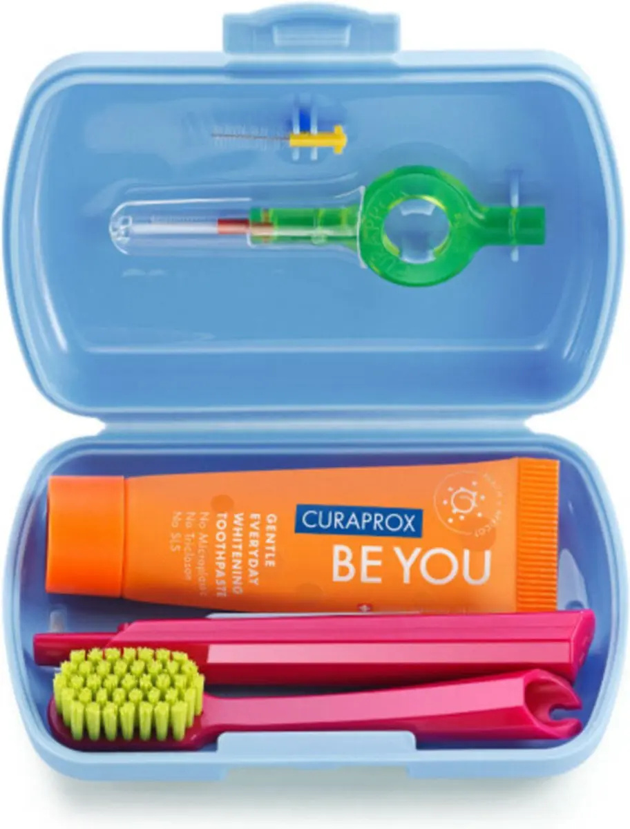 Curaprox Reisset Blauw
