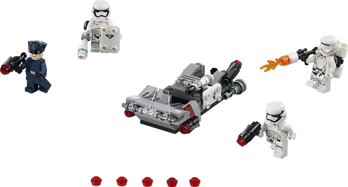 LEGO Star Wars First Order Transport Speeder Battle Pack - 75166