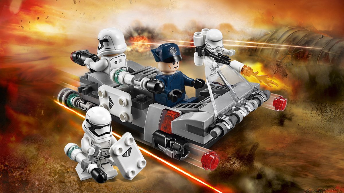 LEGO Star Wars First Order Transport Speeder Battle Pack - 75166