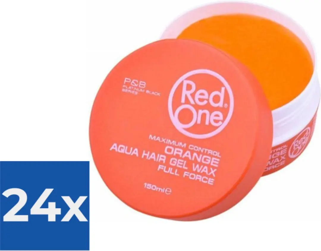 Red One Hairwax Aqua Orange 150ml