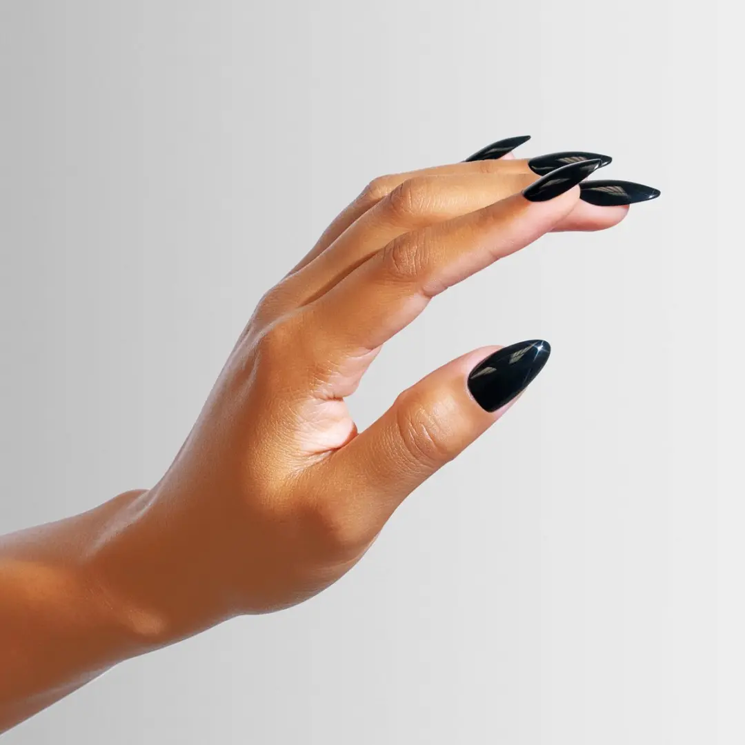 Artistic Nail Design Colourluxe Press On Tips Onyx Obsession