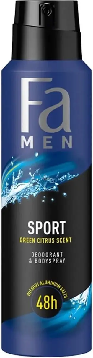 Fa Men Sport Green Citrus Deodorant Spray 150ml