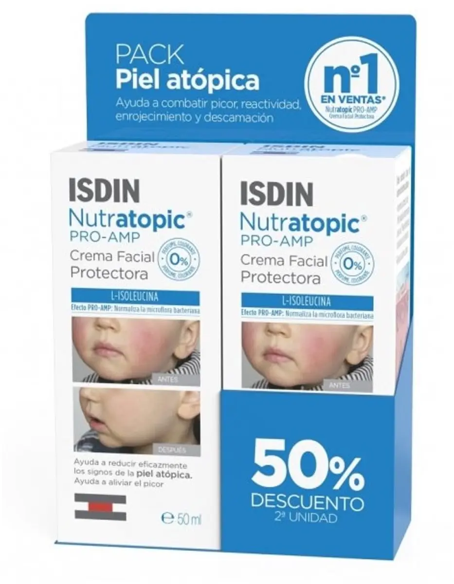 Isdin Nutratopic Pro-AMP Gezichtscrème 100ml