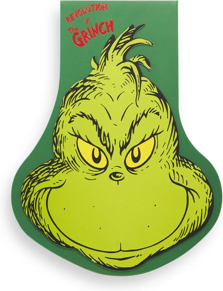 Makeup Revolution The Grinch Eyeshadow Palette - 17 Kleuren