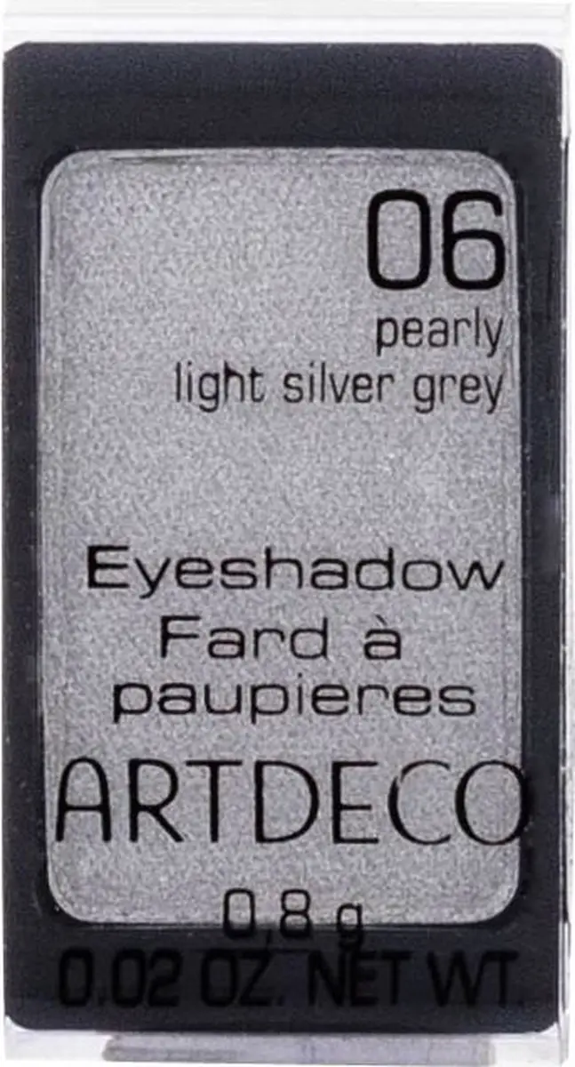 Artdeco Eyeshadow 06 Pearly Light Silver Grey 0,8 g
