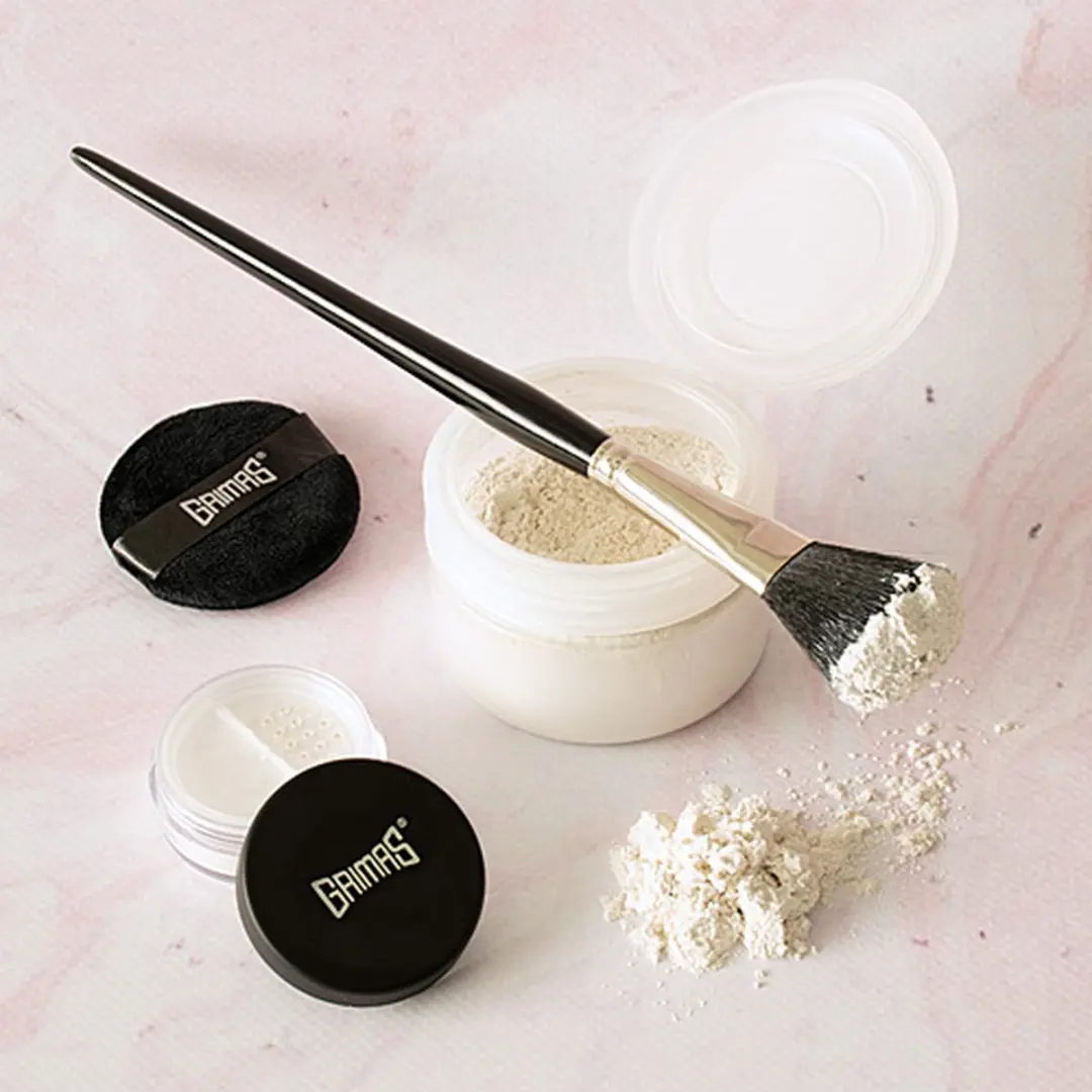 Grimas Colour Powder Pearl Highlighter 10ml - Zilver