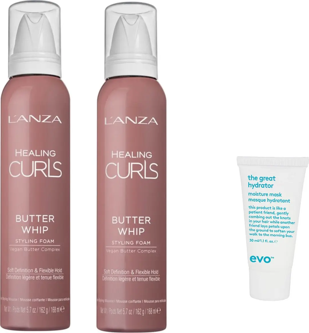 L'anza Healing Butter Whip Styling Foam 168ml