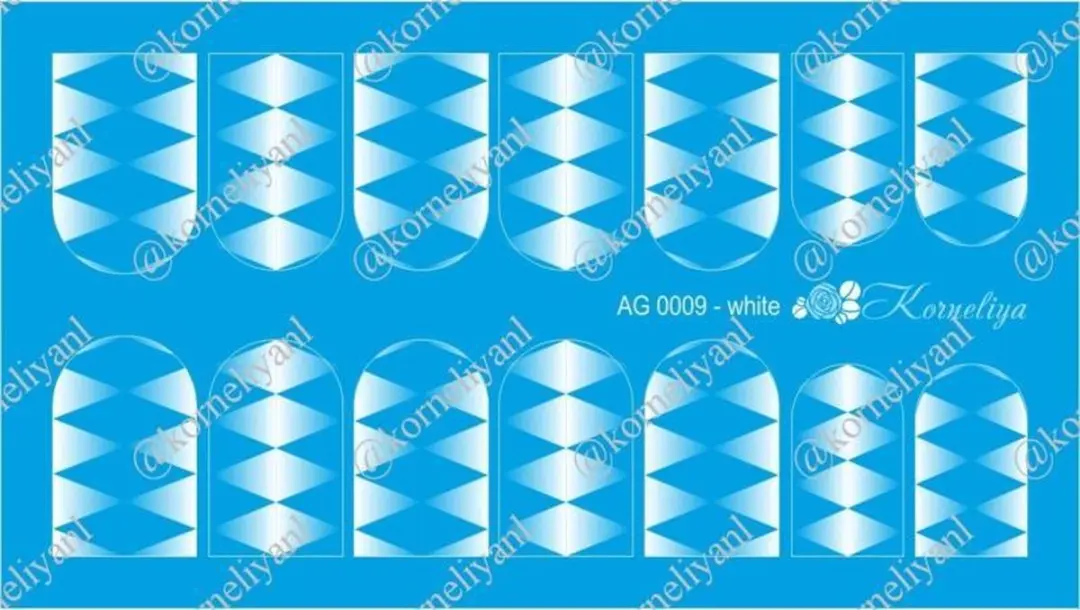 Korneliya Airbrush Waterdecal AG 0009