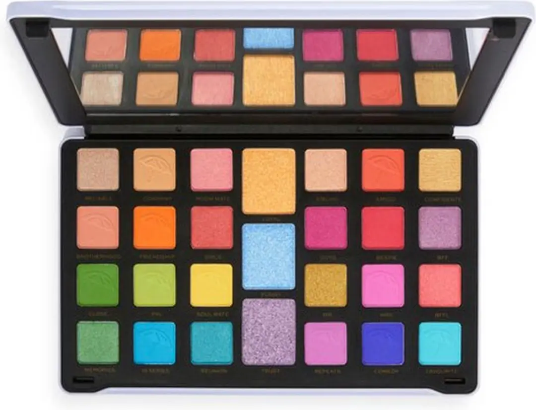 Makeup Revolution X Friends Limitless Oogschaduw Palette - 27 Kleuren - Multi