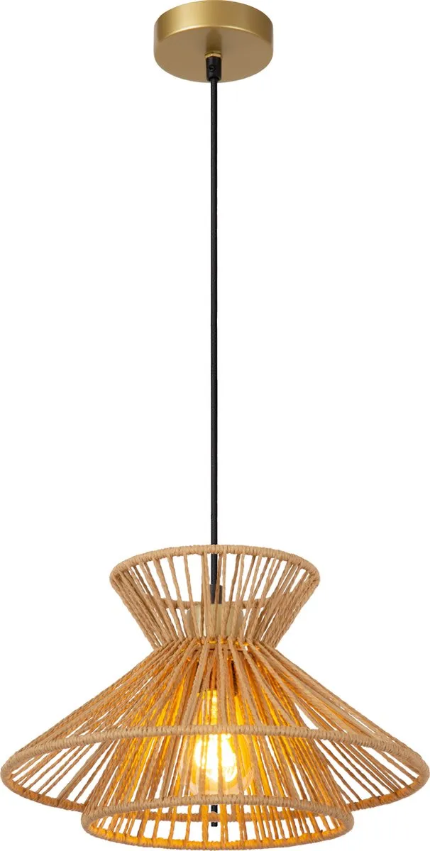 Lucide Tasman Hanglamp E27 - Naturel