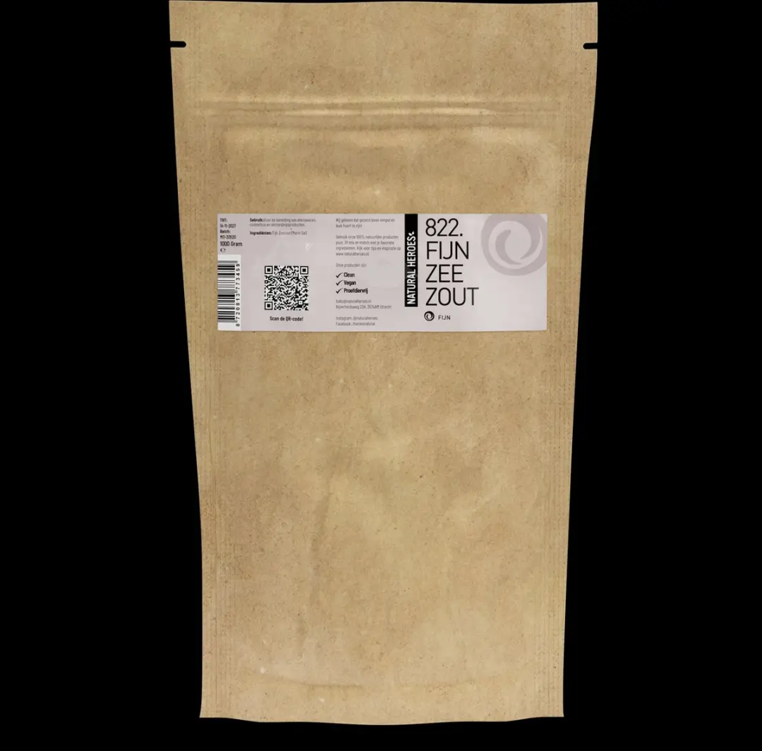 Natural Heroes Fijn Zeezout 1000g