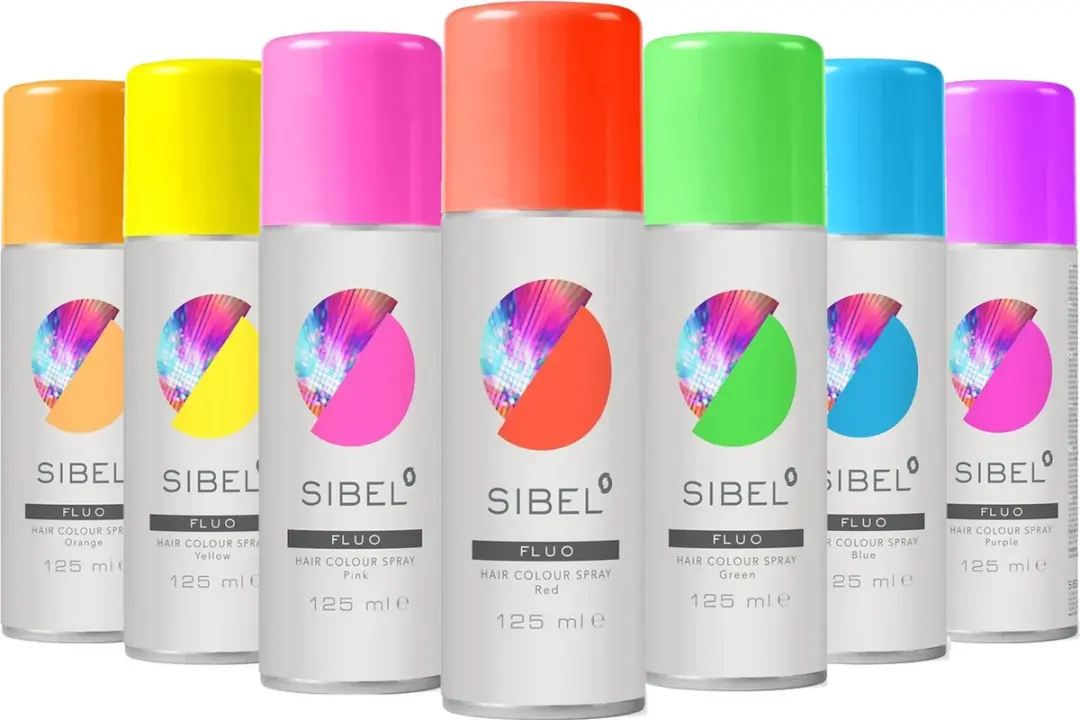 Sibel Color Spray Fluo Groen 125ml