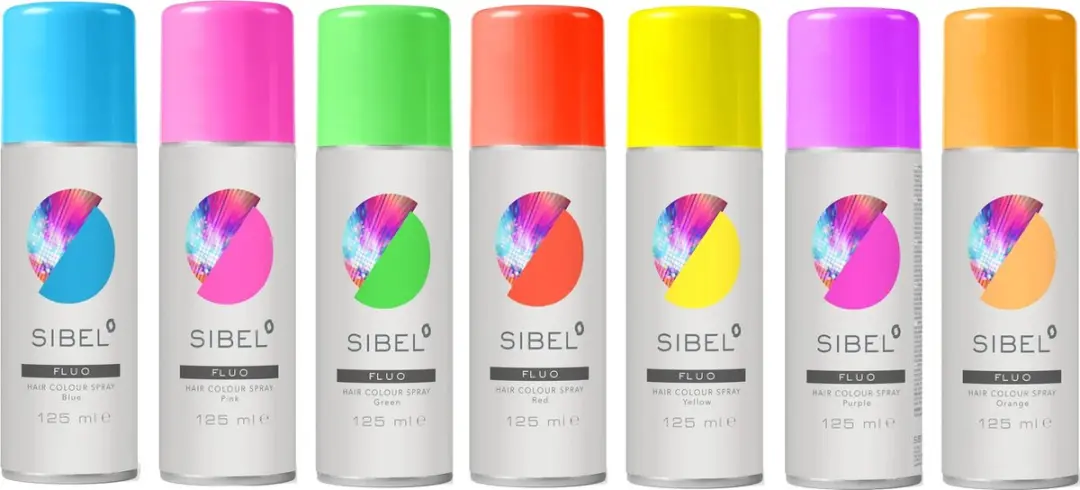 Sibel Color Spray Fluo Groen 125ml