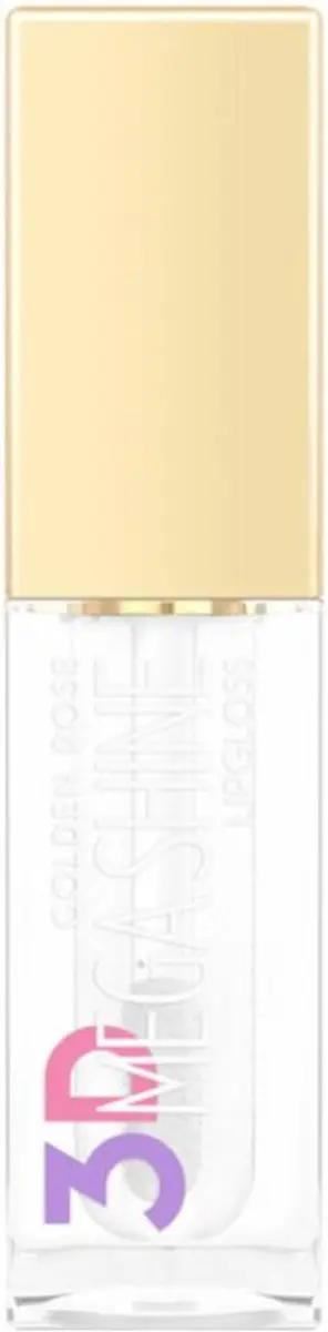 Golden Rose 3D Mega Shine Lipgloss 101 - 5.2ml - Transparant
