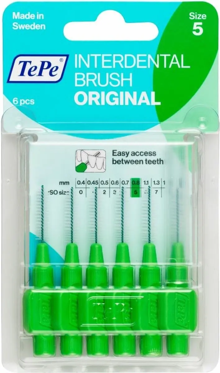 TePe Ragers 0,8mm Groen