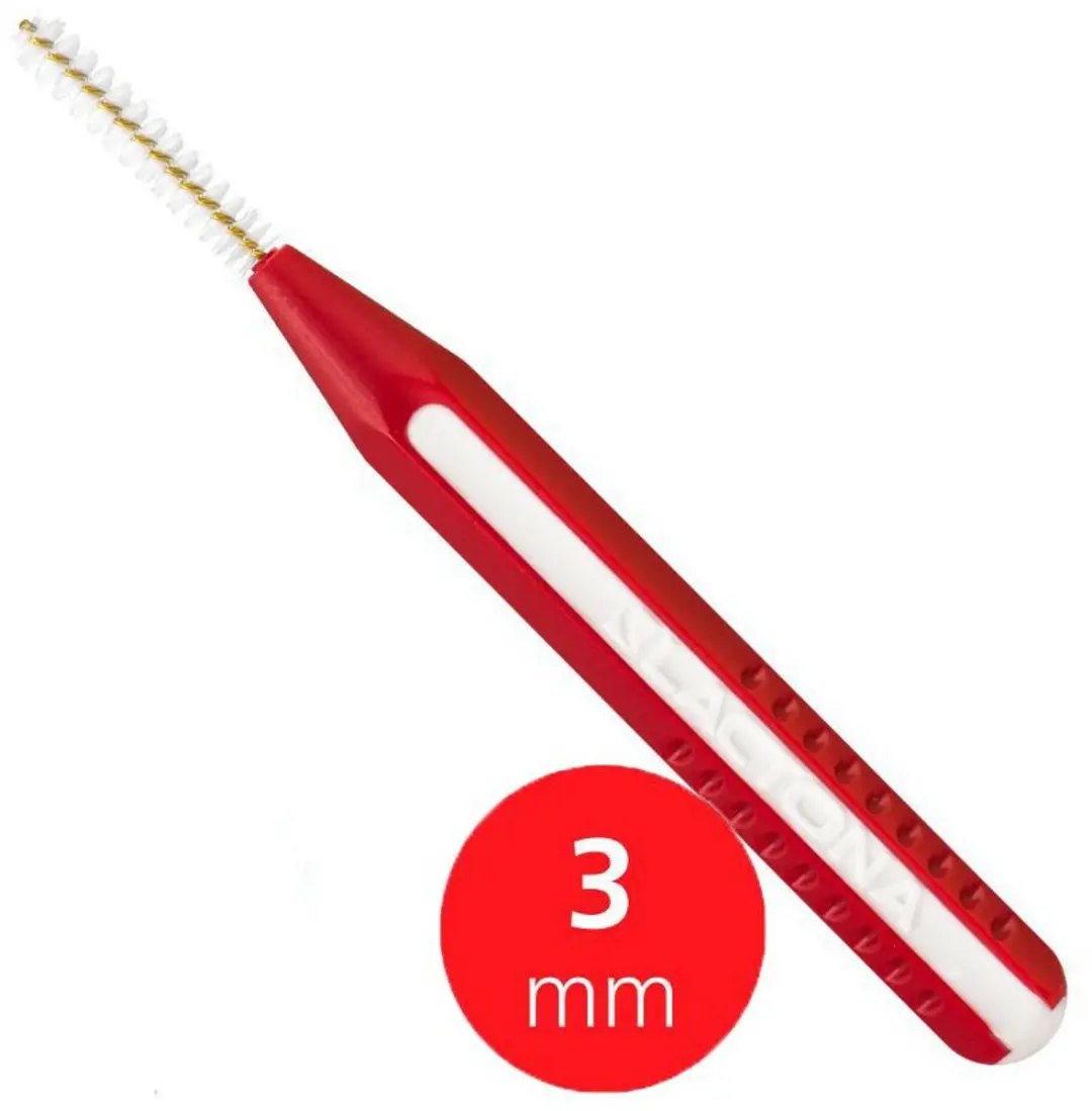 Lactona Easygrip Ragers Recht X-Small 3mm - 30 Stuks (6x5) - Rood