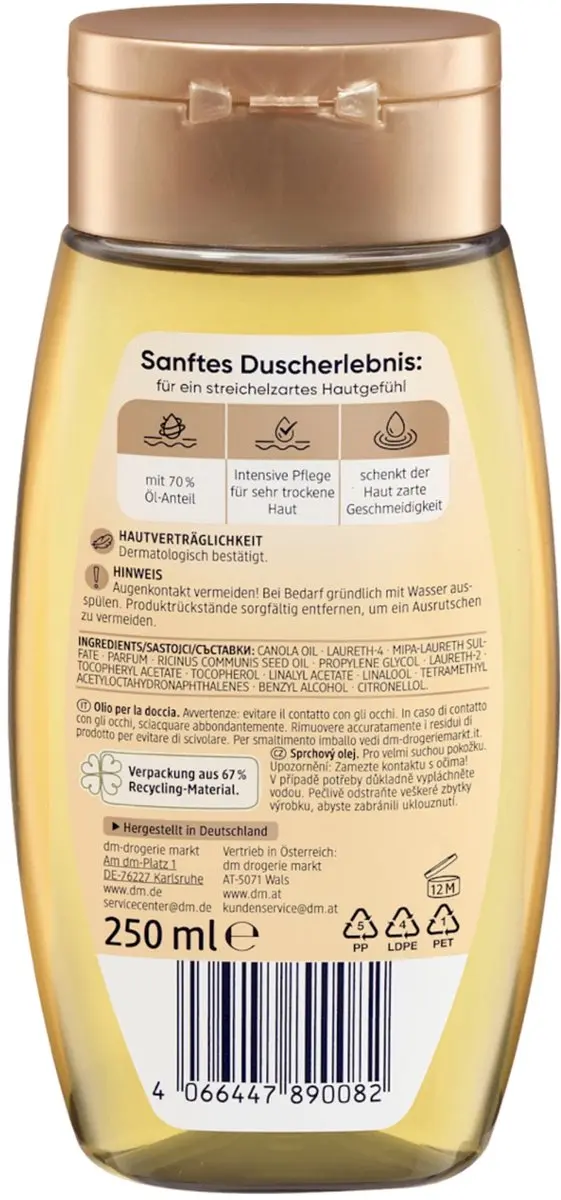 Balea Doucheolie 250ml
