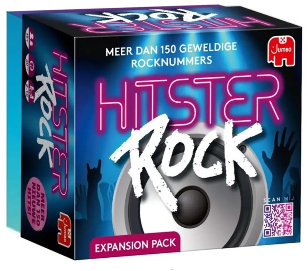 Hitster Rock Uitbreidingsset - MPN 1110100567 - 10 Spelers