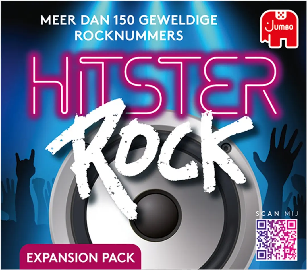Hitster Rock Uitbreidingsset - MPN 1110100567 - 10 Spelers