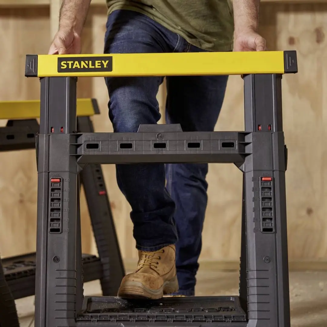 Stanley STST1-70559 Verstelbare Zaagbok - Geel - afbeelding 6 van 6