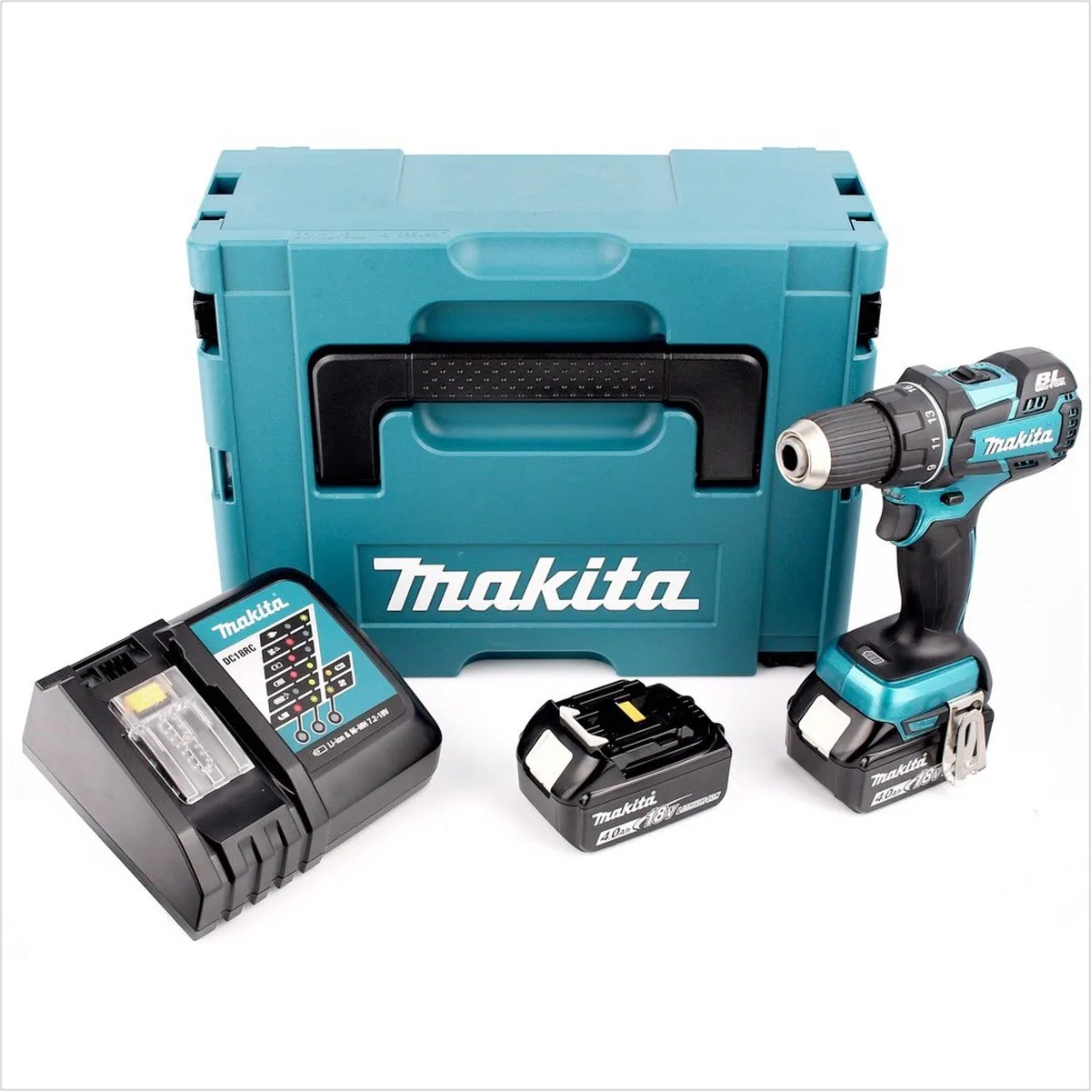 Makita DDF480RMJ Accu-Bohrschrauber 18V - 4000mAh - 13mm Metaal - afbeelding 6 van 6
