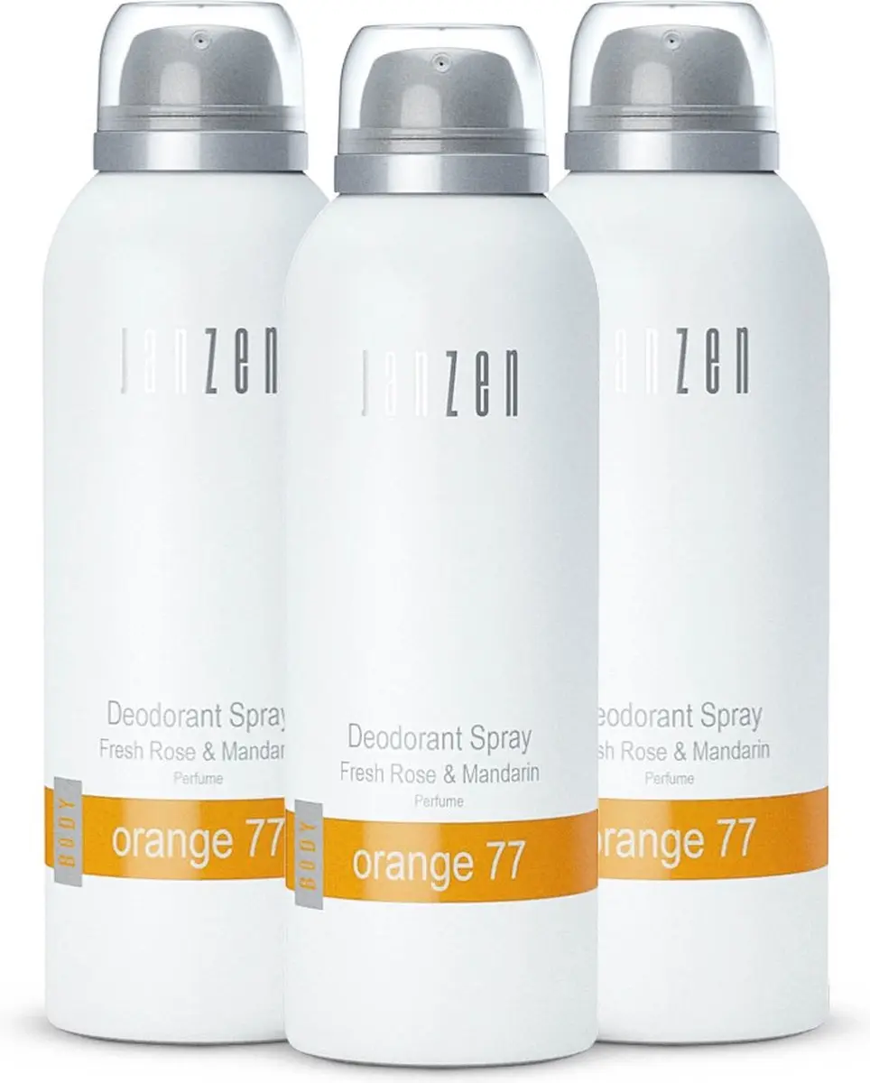 Janzen Deodorant Spray Orange 77