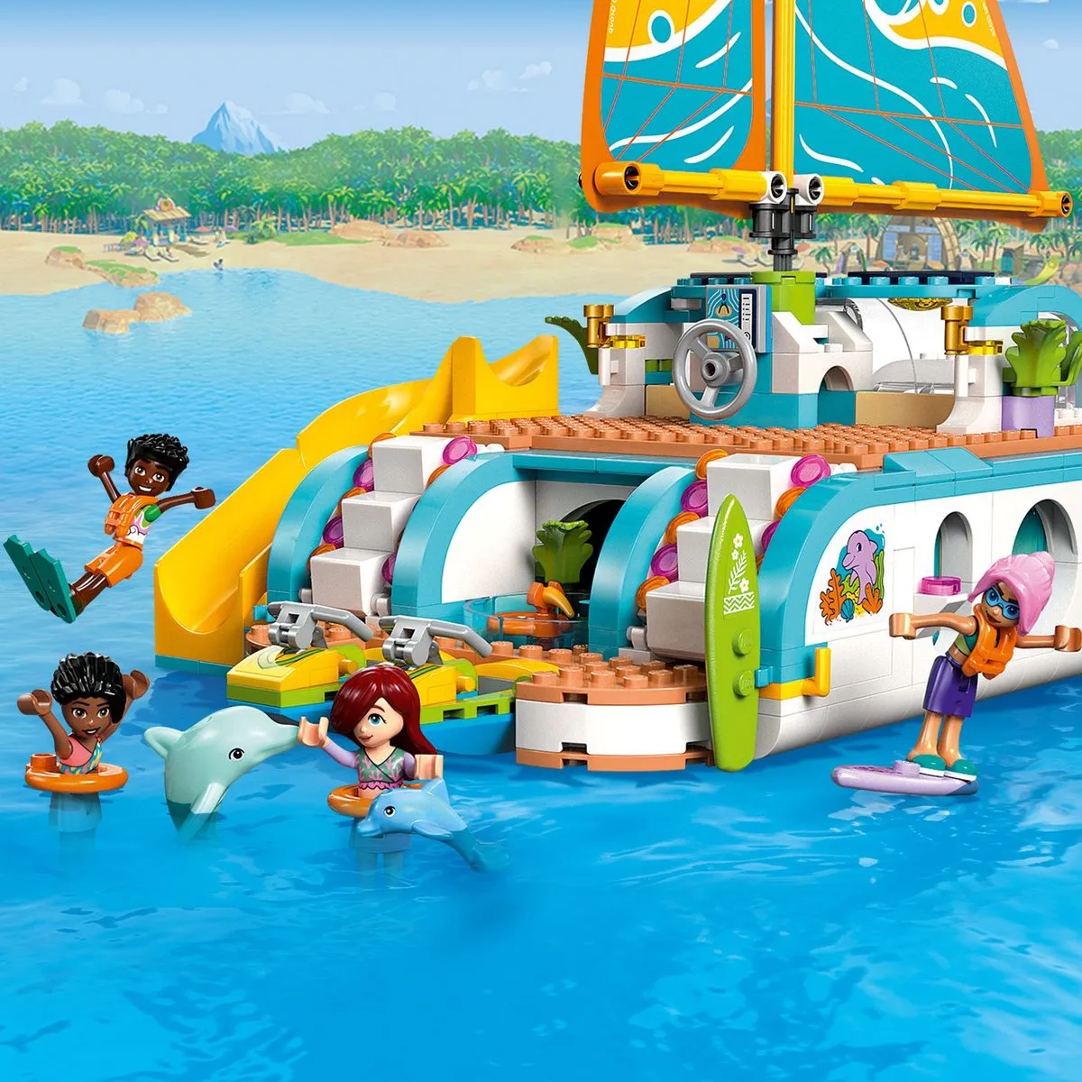 LEGO Friends Avontuurlijke Bootreis 42664 - 685 Stukken - afbeelding 6 van 6