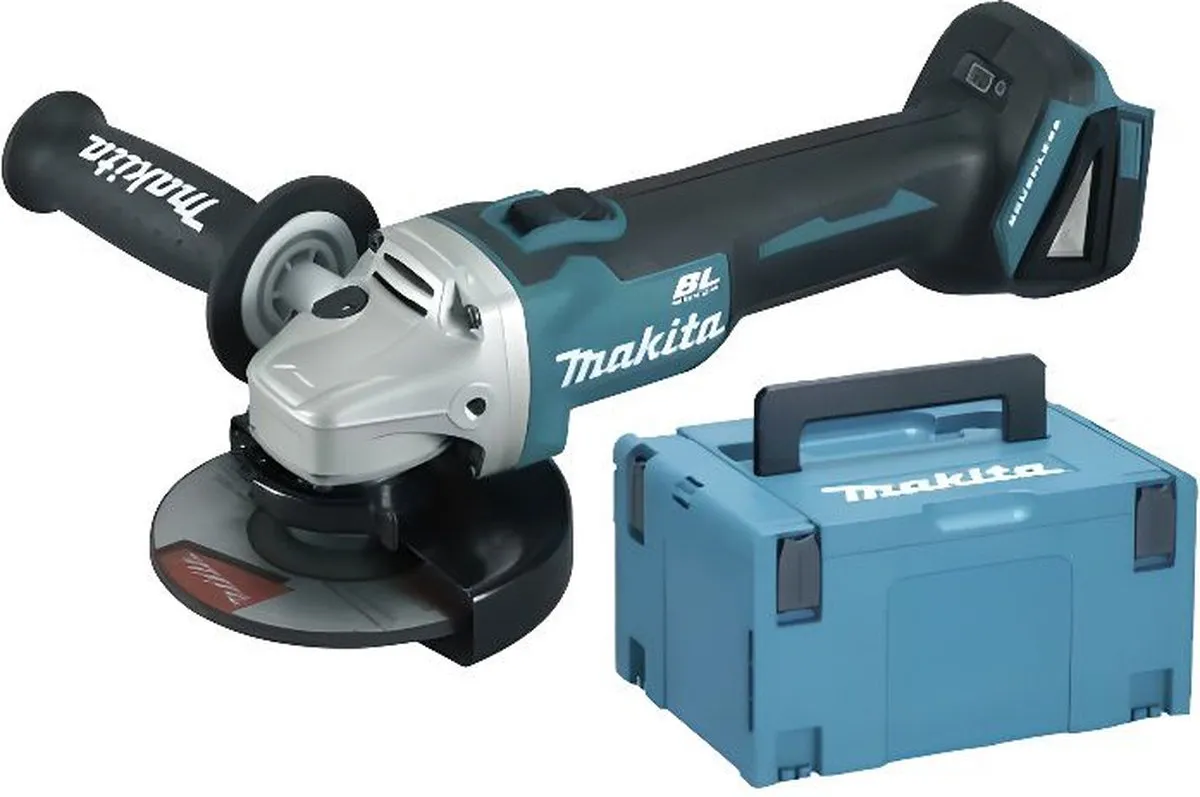 Makita DGA504ZJ Haakse Slijper 125mm - 18V