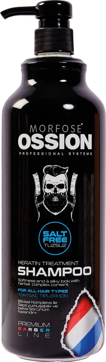 Morfose Ossion Premium Barber Salt Free Shampoo 1L