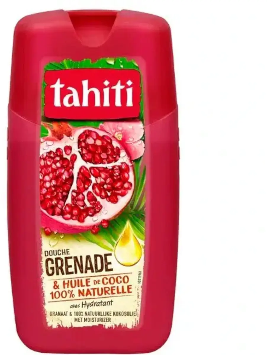 Tahiti Douchegel Granaatappel & Kokosolie 250ml
