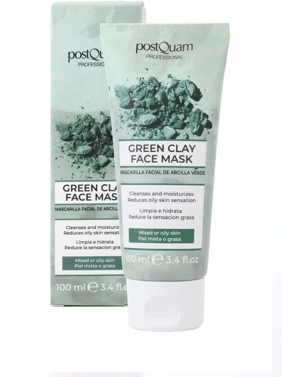 Postquam Groene Klei Masker 100ml