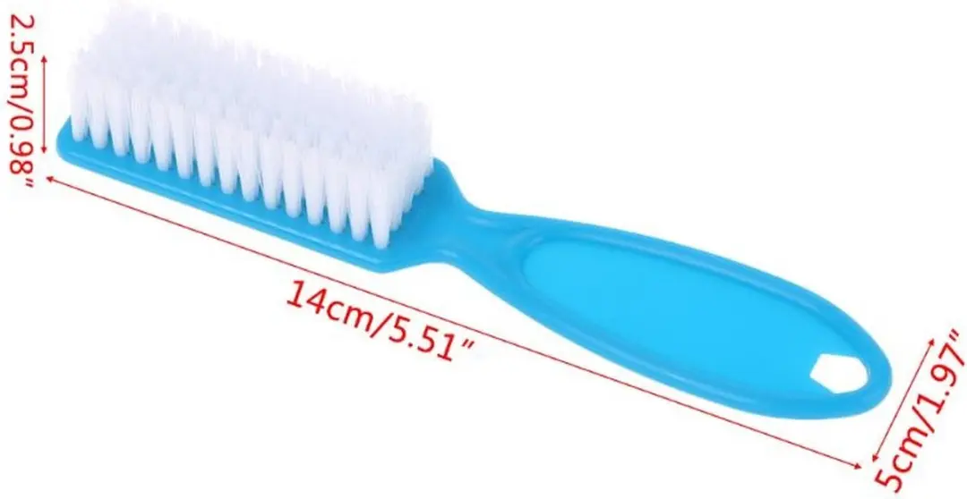 Korneliya Chimp Nagelstofborstel - Wit - afbeelding 2 van 4