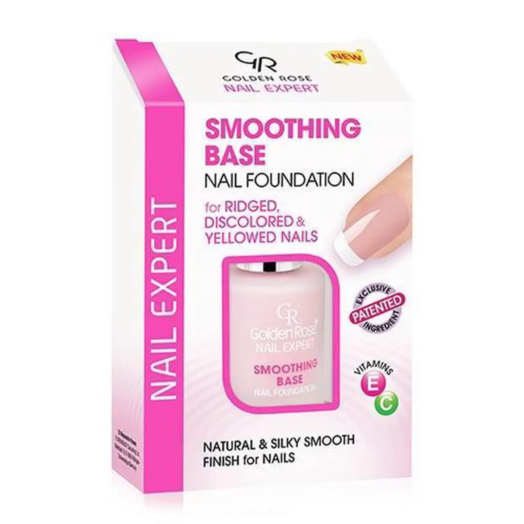 Golden Rose N.Expert 07 Smoothing Base Nagelverzorging 11ml - Transparant/Roz
