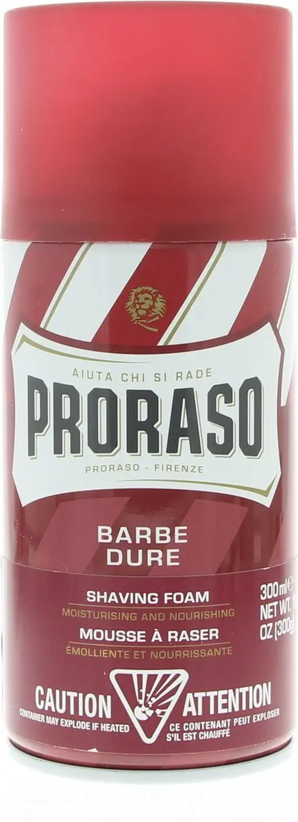 Proraso Red Shaving Cream Mousse 300ml