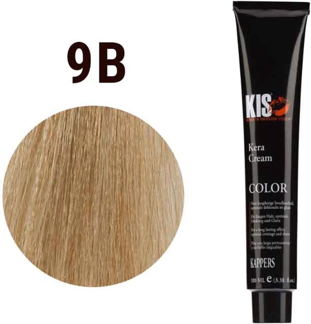 KIS KeraCream Color 100ml 9B - Permanent Licht Blond