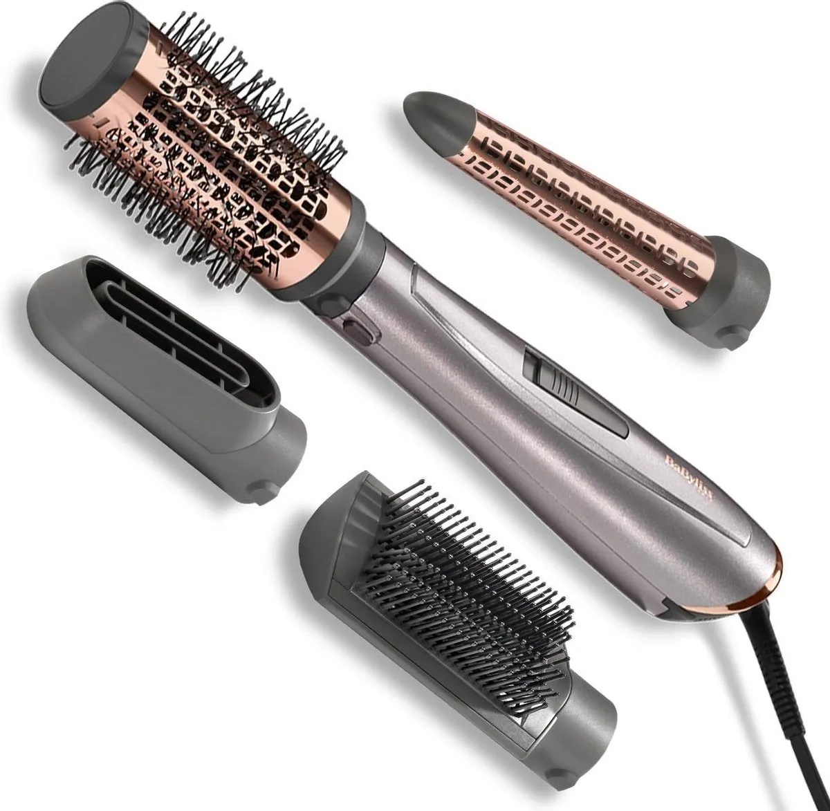 Babyliss Air Style 1000 AS136E Multistyler - 1000W - Grijs/Rosé goud