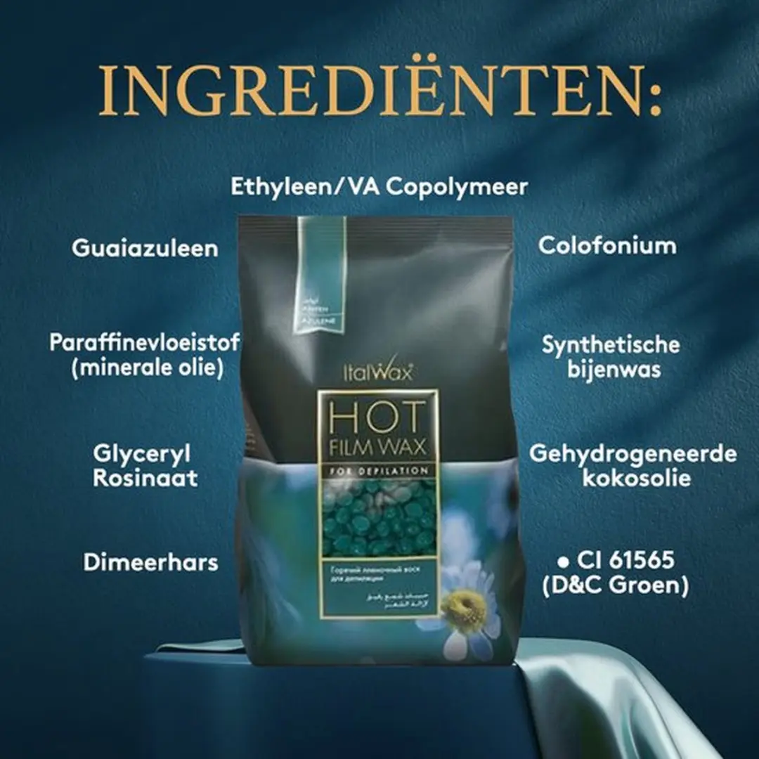 Italwax Film Wax Azulene 2kg - Pijnloze Harsen